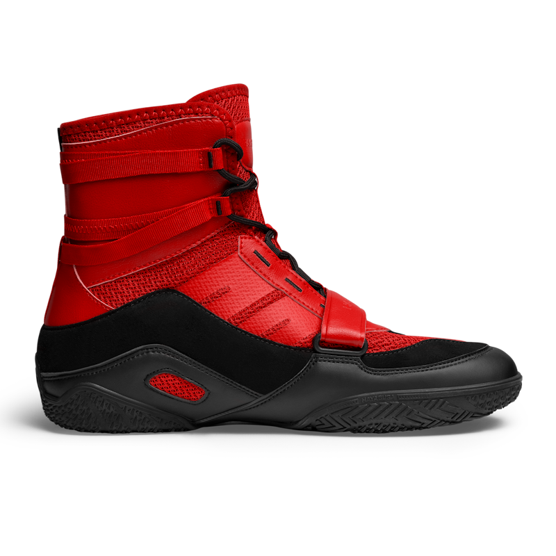 Hayabusa Boxschuhe Strike - Rot/Schwarz