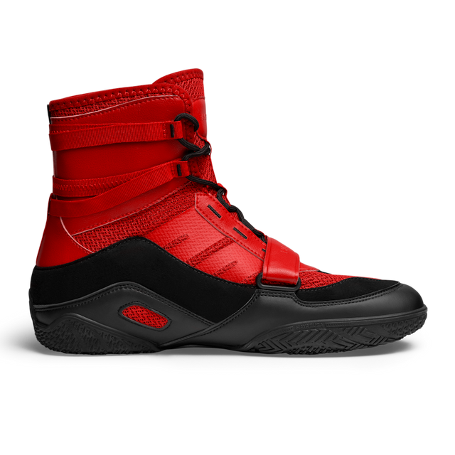 Hayabusa Boxschuhe Strike - Rot/Schwarz