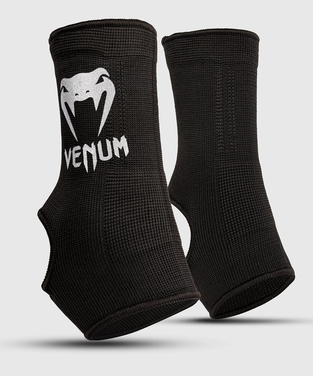 Venum Kontact Fussbandagen – Schwarz/Silber