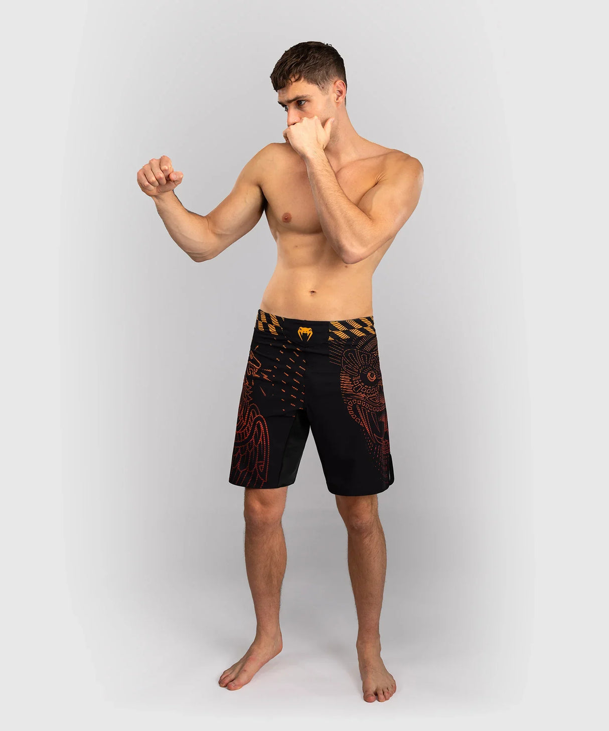 Venum MMA-Shorts Quetzal Fury – Schwarz/Rot/Gold