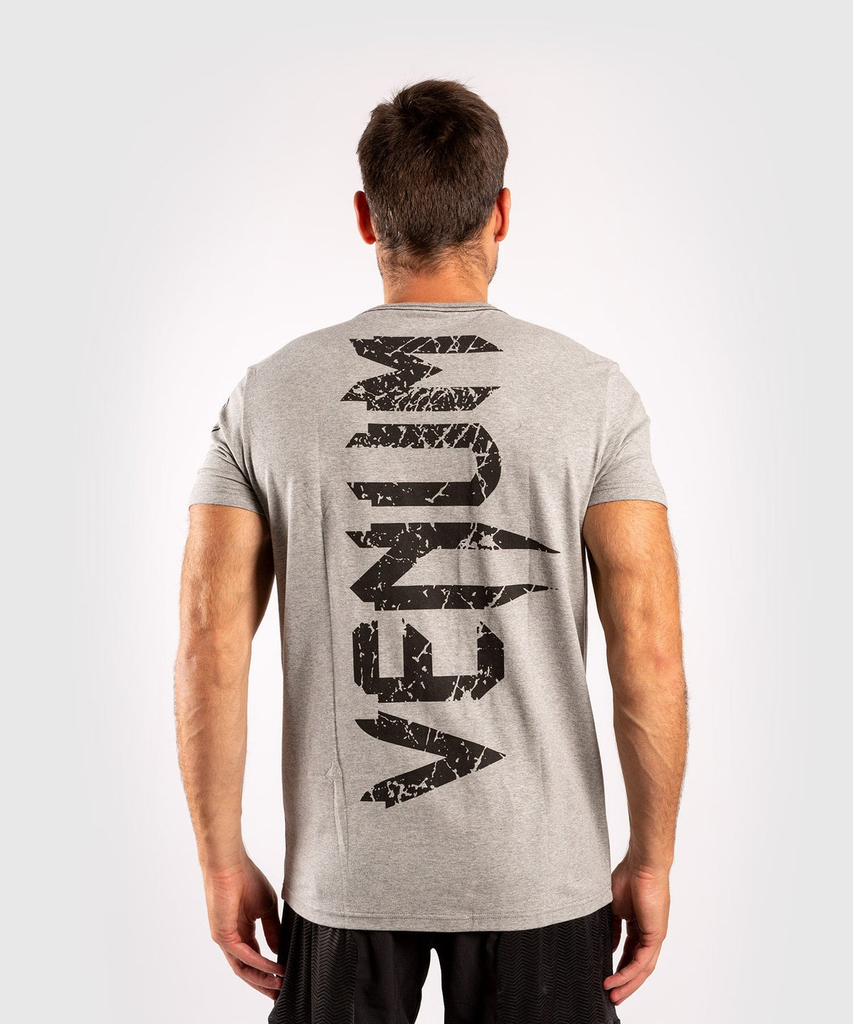 Venum T-Shirt Giant – Grau/Schwarz