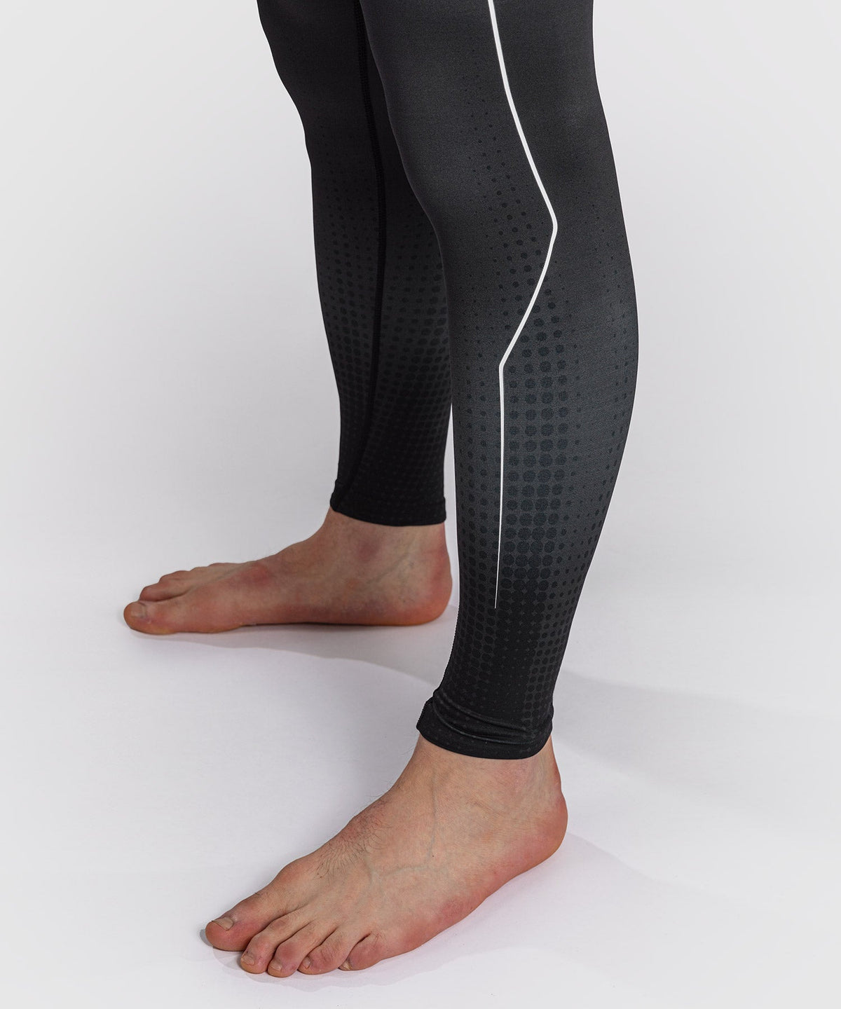 Venum Kompressionshose Stealth - Schwarz/Weiß