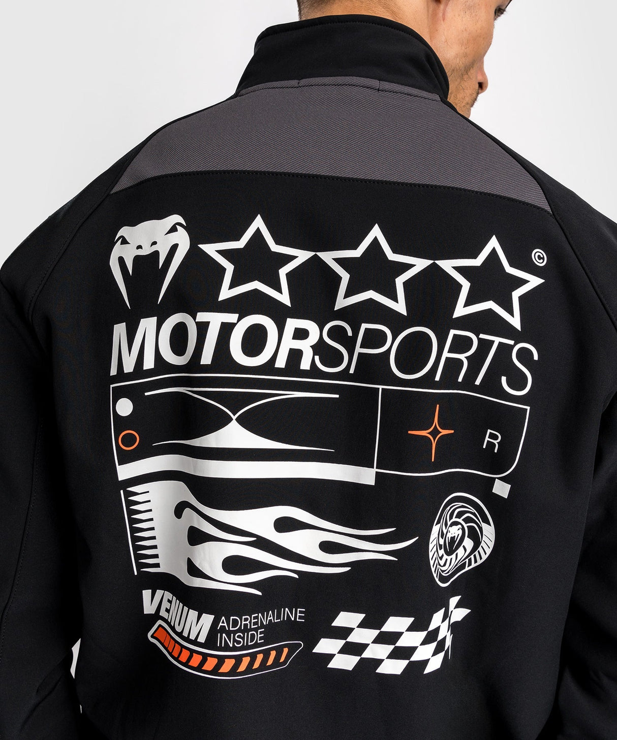 Venum Motorsport Softshell Jacke - Schwarz