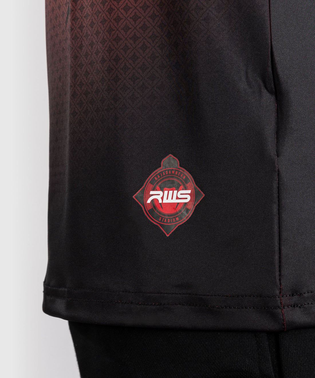 Venum x RWS 2.0 Dry-Tech T-Shirt – Schwarz/Rot