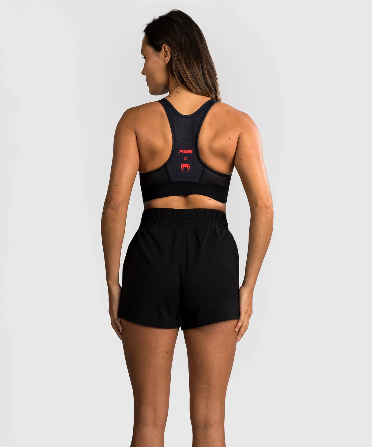 Venum x RWS 2.0 Sport-BH – Schwarz/Rot