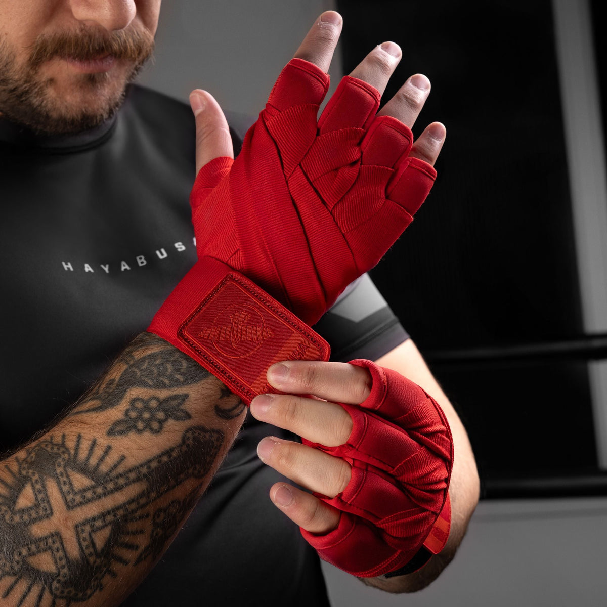Hayabusa Handwraps Knuckle Guard - Rot