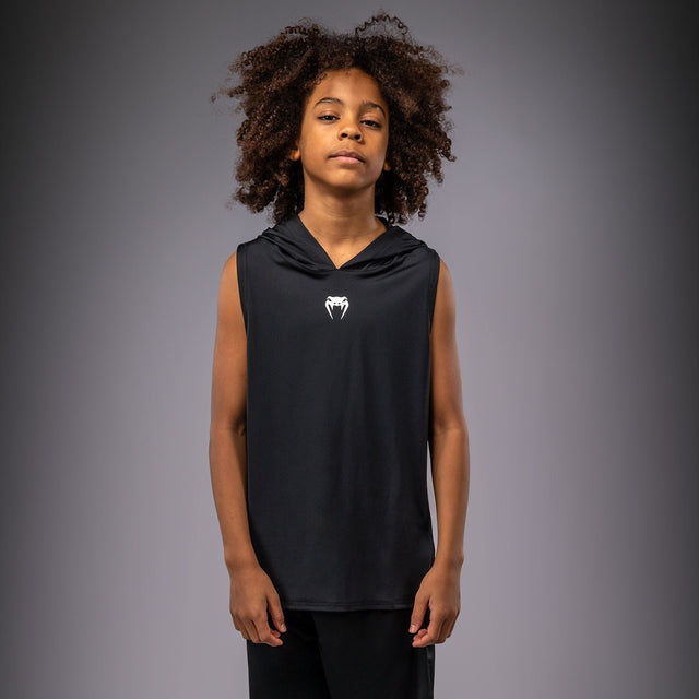 Venum Hoodie Elite Ärmellos Kinder - Schwarz