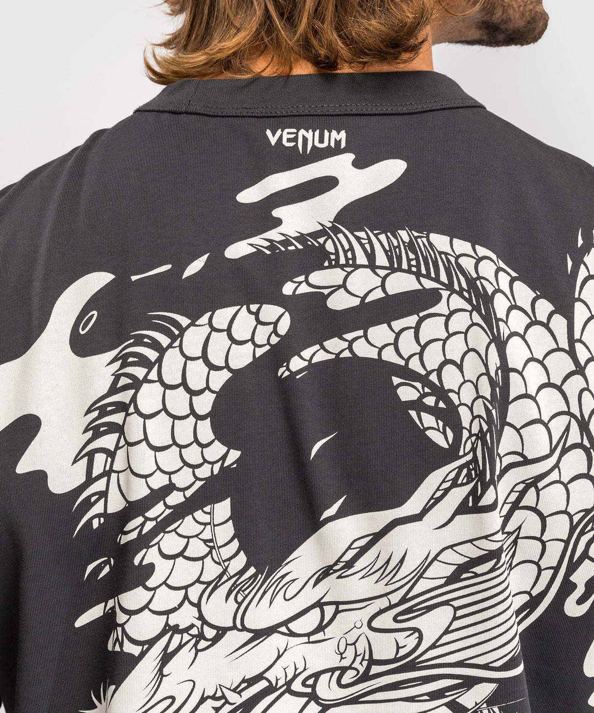 Venum T-Shirt Dragon's Flight – Dunkelgrau