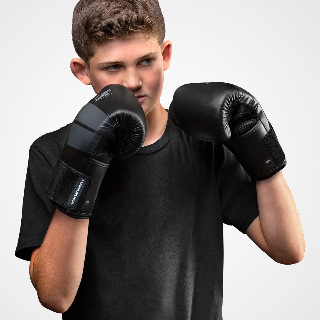 Hayabusa Boxhandschuhe S4 Kinder - Schwarz