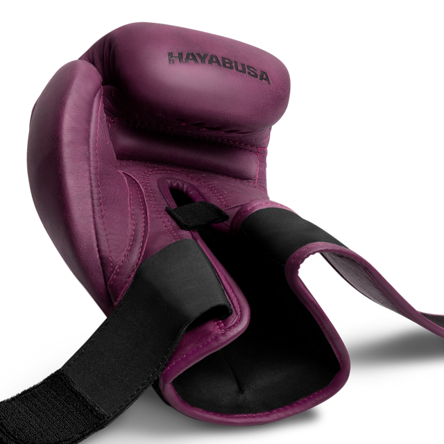 Hayabusa Boxhandschuhe T3 LX – Weinrot