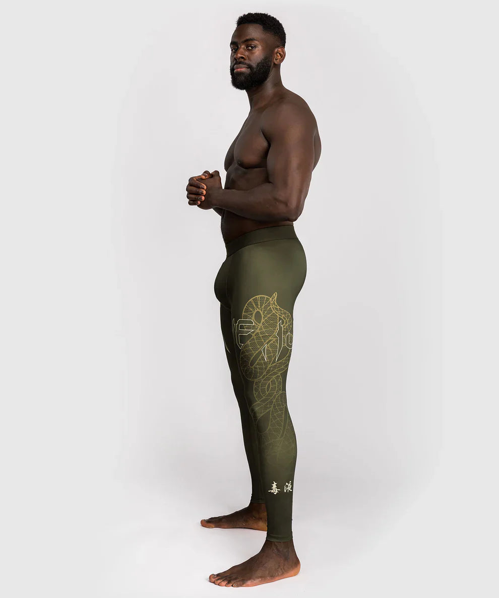 Venum Spats Serpenti – Khaki-Grün