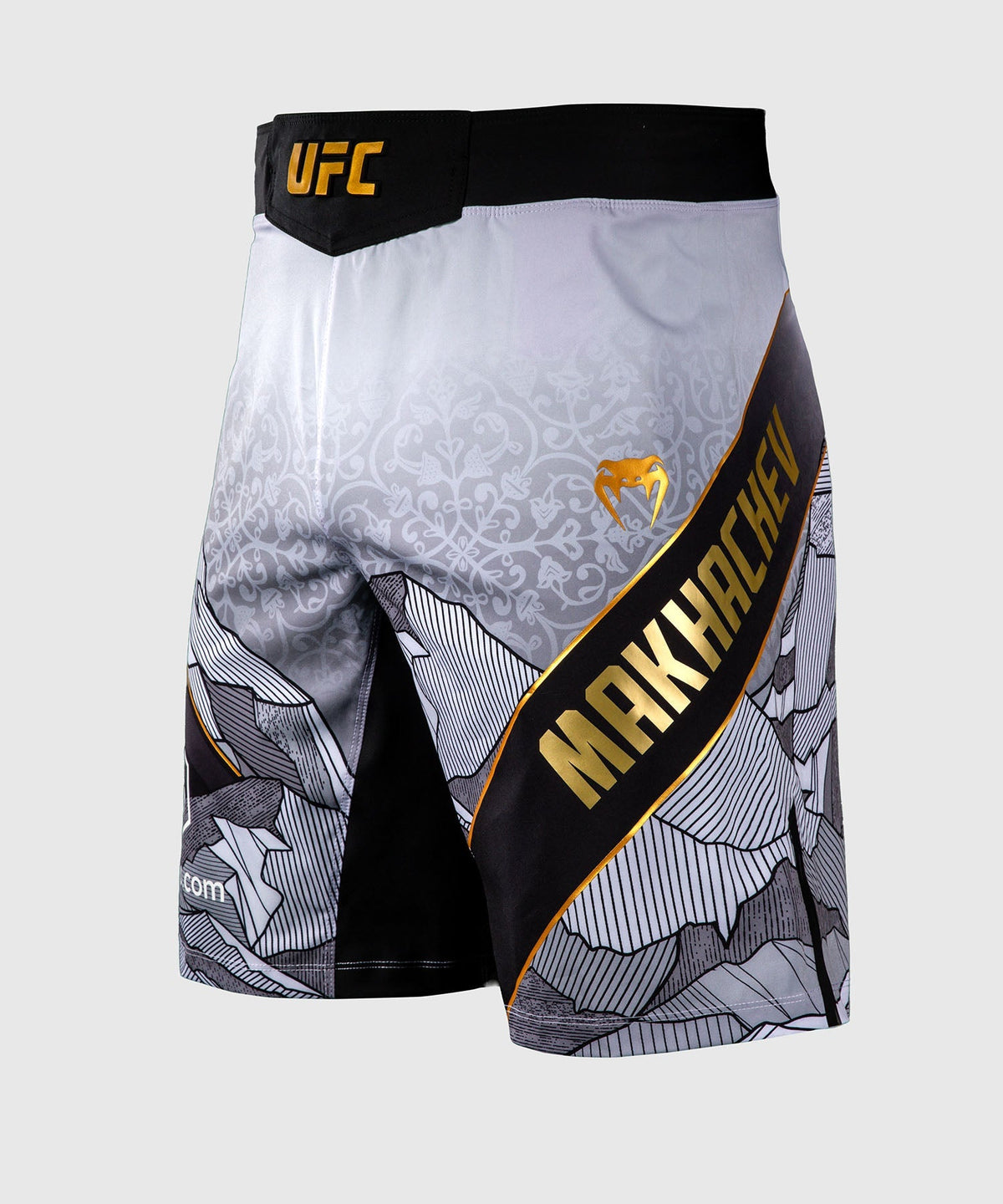 Venum UFC MMA Shorts Islam Makhachev - Weiß/Schwarz