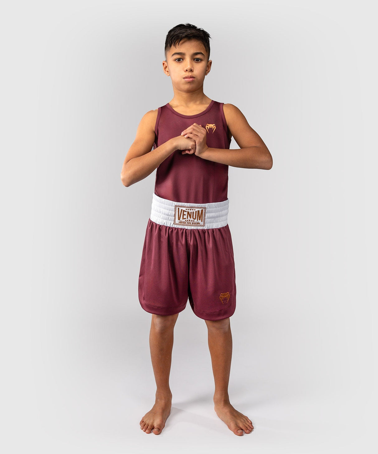 Venum Boxhosen Classic Kinder - Bordeaux