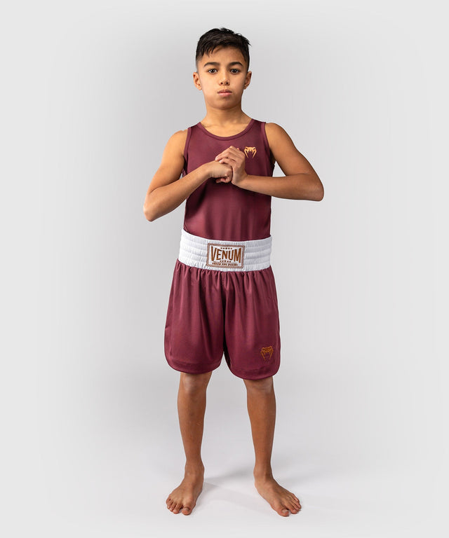 Venum Boxhosen Classic Kinder - Bordeaux