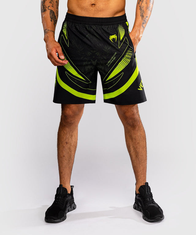 Venum Trainingsshorts Amazonia Reborn - Schwarz/Grün