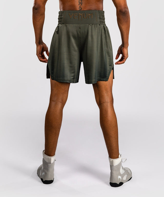 Venum Boxhosen Stealth - Khaki/Dunkelgrün