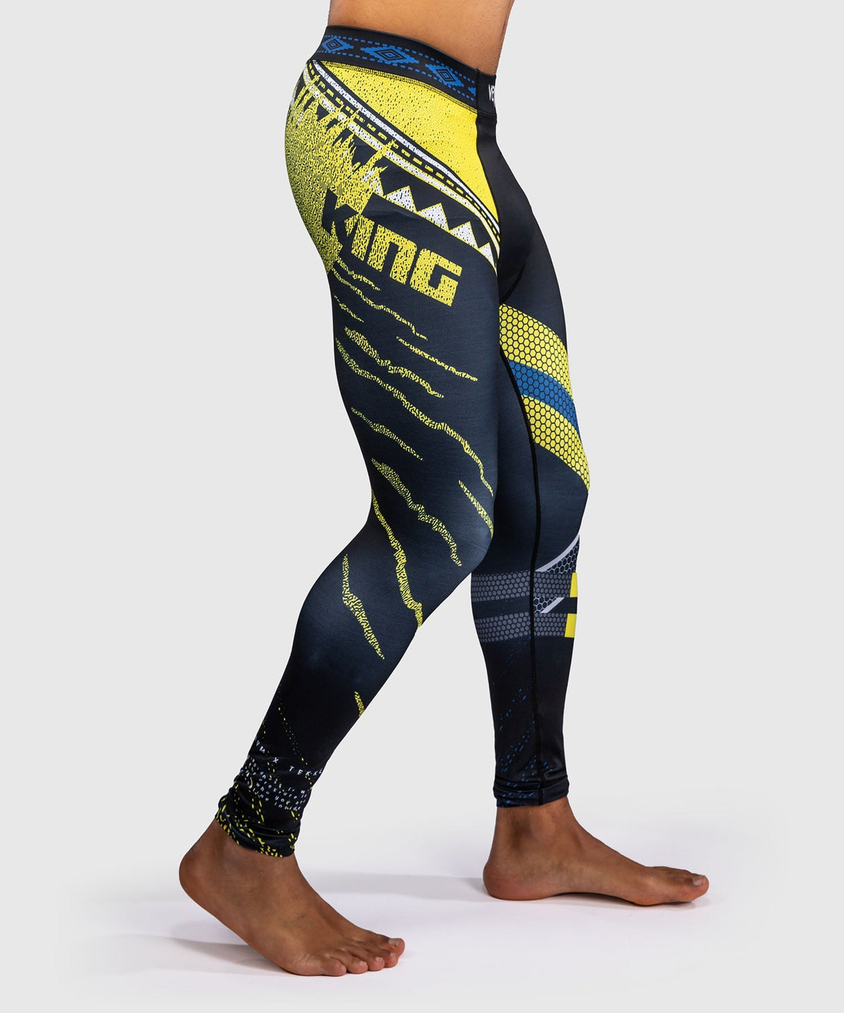 Venum Spats TEKKEN 8 King Schwarz/Gelb