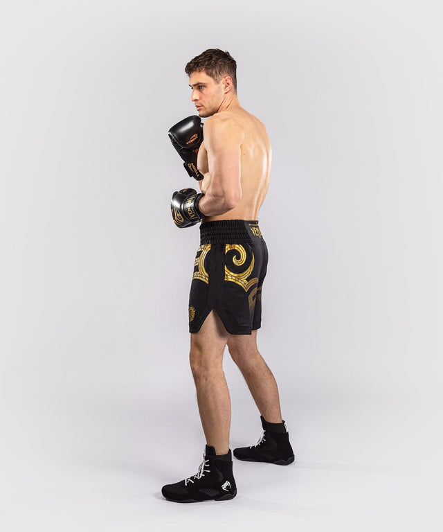 Venum x Mike Tyson Tiger Boxhosen - Schwarz/Gold