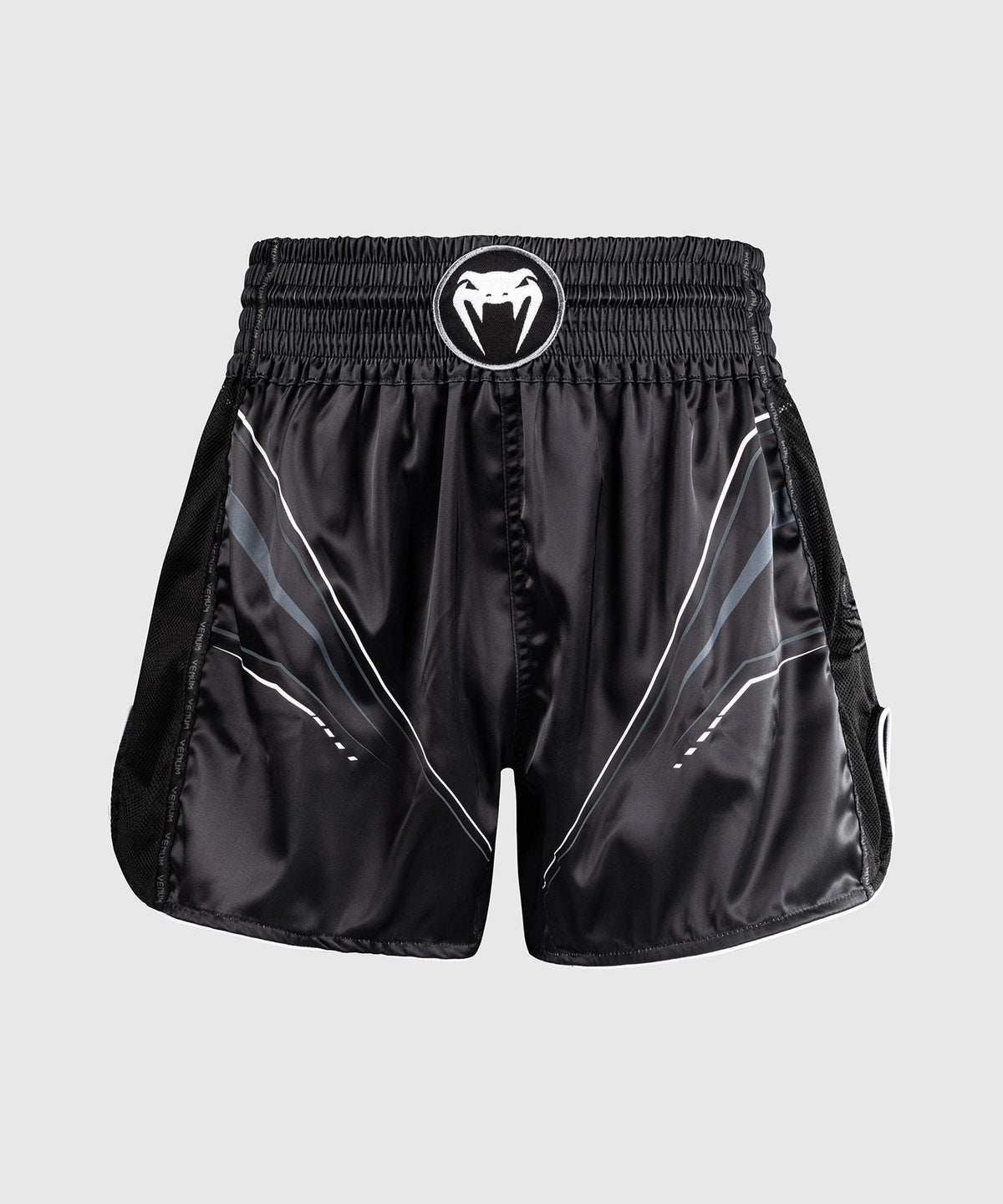 Venum Muay Thai Shorts Streamline - Schwarz/Weiß