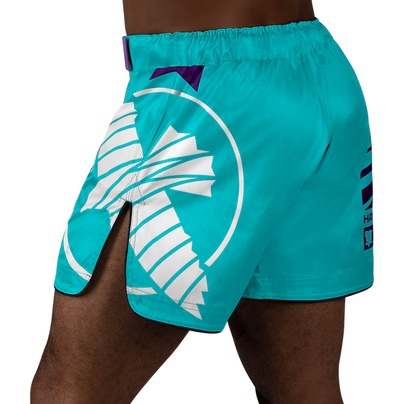 Hayabusa MMA Shorts Icon - Oceaangroen