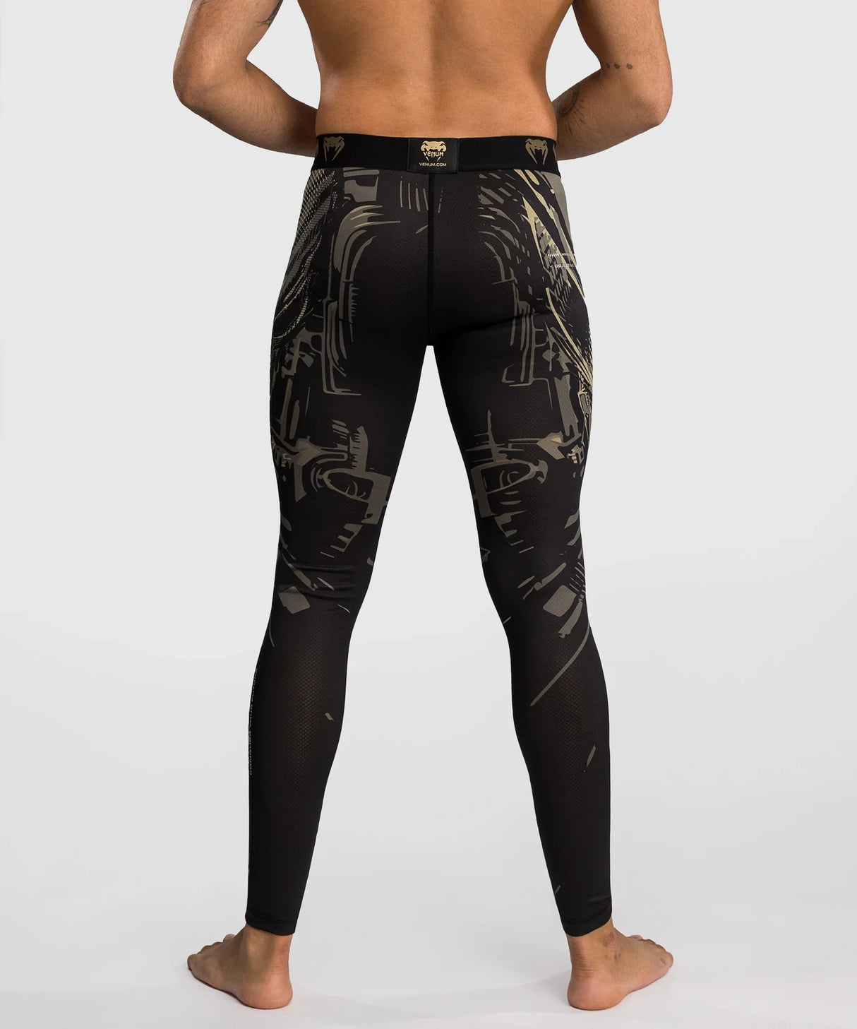 Venum Spats Invader – Schwarz