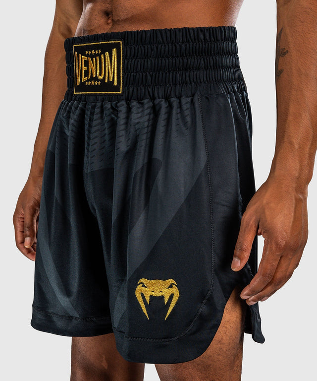 Venum Boxhosen Attack - Schwarz/Gold