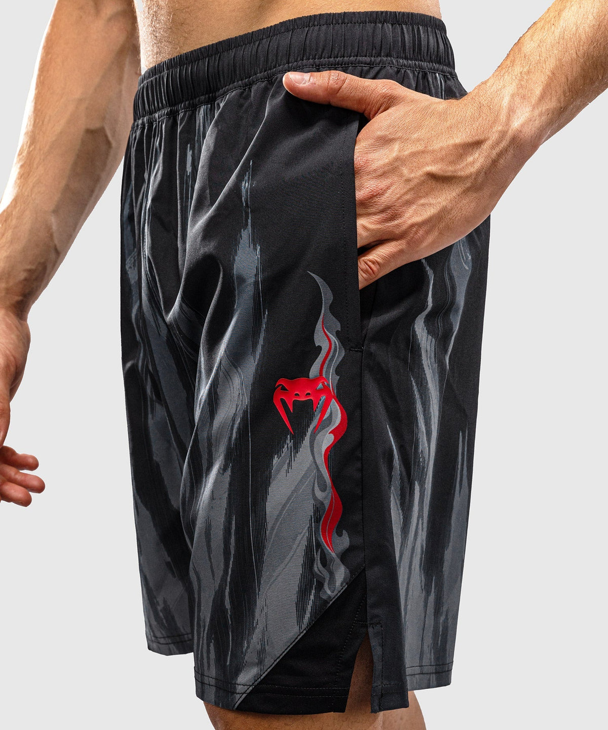 Venum Trainingsshorts Demon - Schwarz/Grau