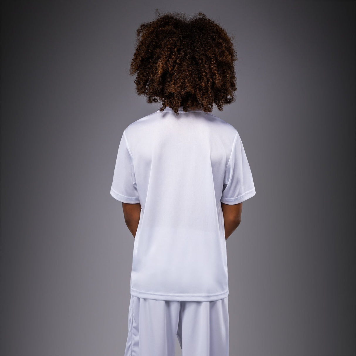 Venum T-Shirt Lineup Kurzarm Kinder – Weiß/Schwarz