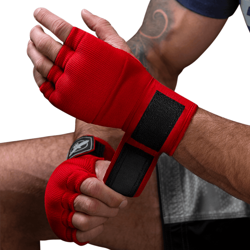 Hayabusa Innenhandschuhe Quick Gel – Rot