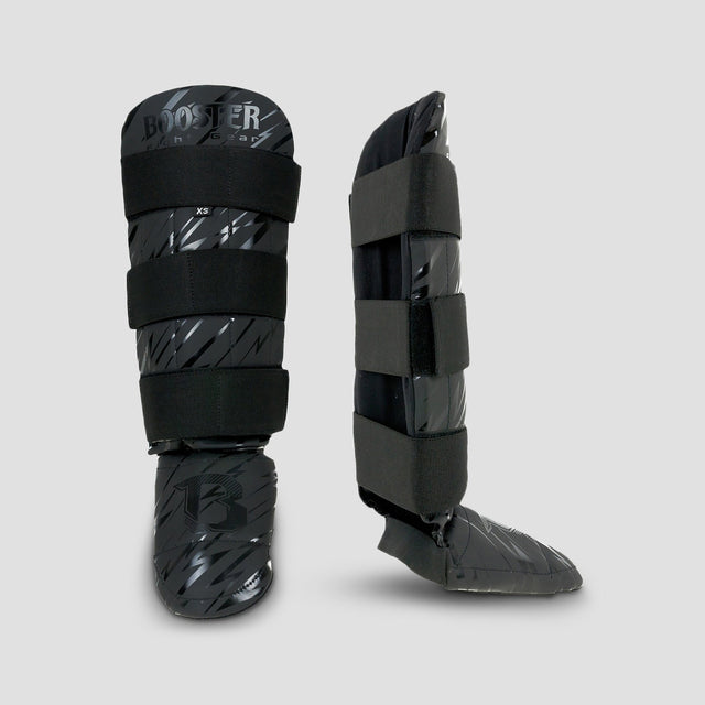 Booster Schienbeinschoner Combat Series 4 Kinder - Schwarz