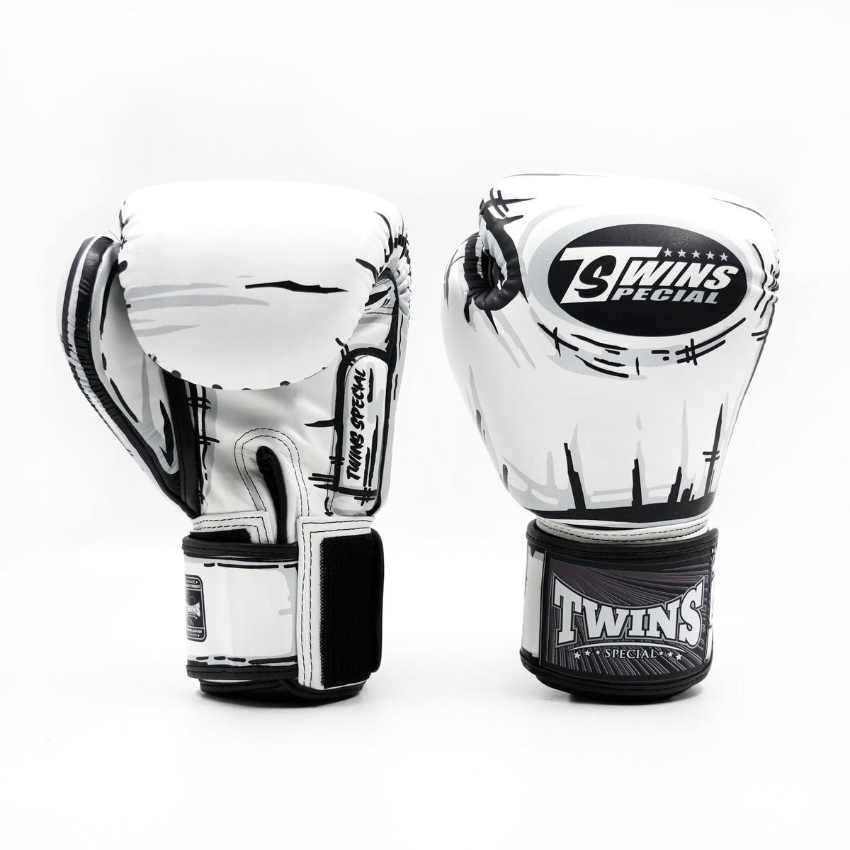 Twins Boxhandschuhe FBGVL4 Comic - Comic Weiß