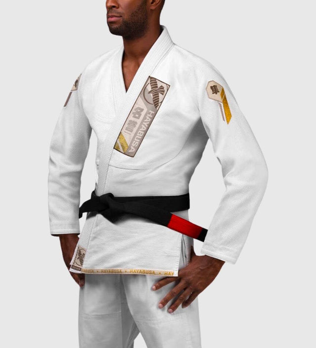 Hayabusa BJJ Gi Ascend Lightweight - Wit - The Fight Company Deutschland