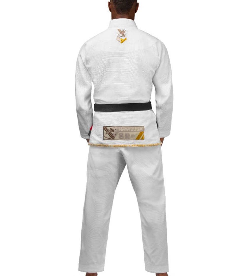 Hayabusa BJJ Gi Ascend Lightweight - Wit - The Fight Company Deutschland