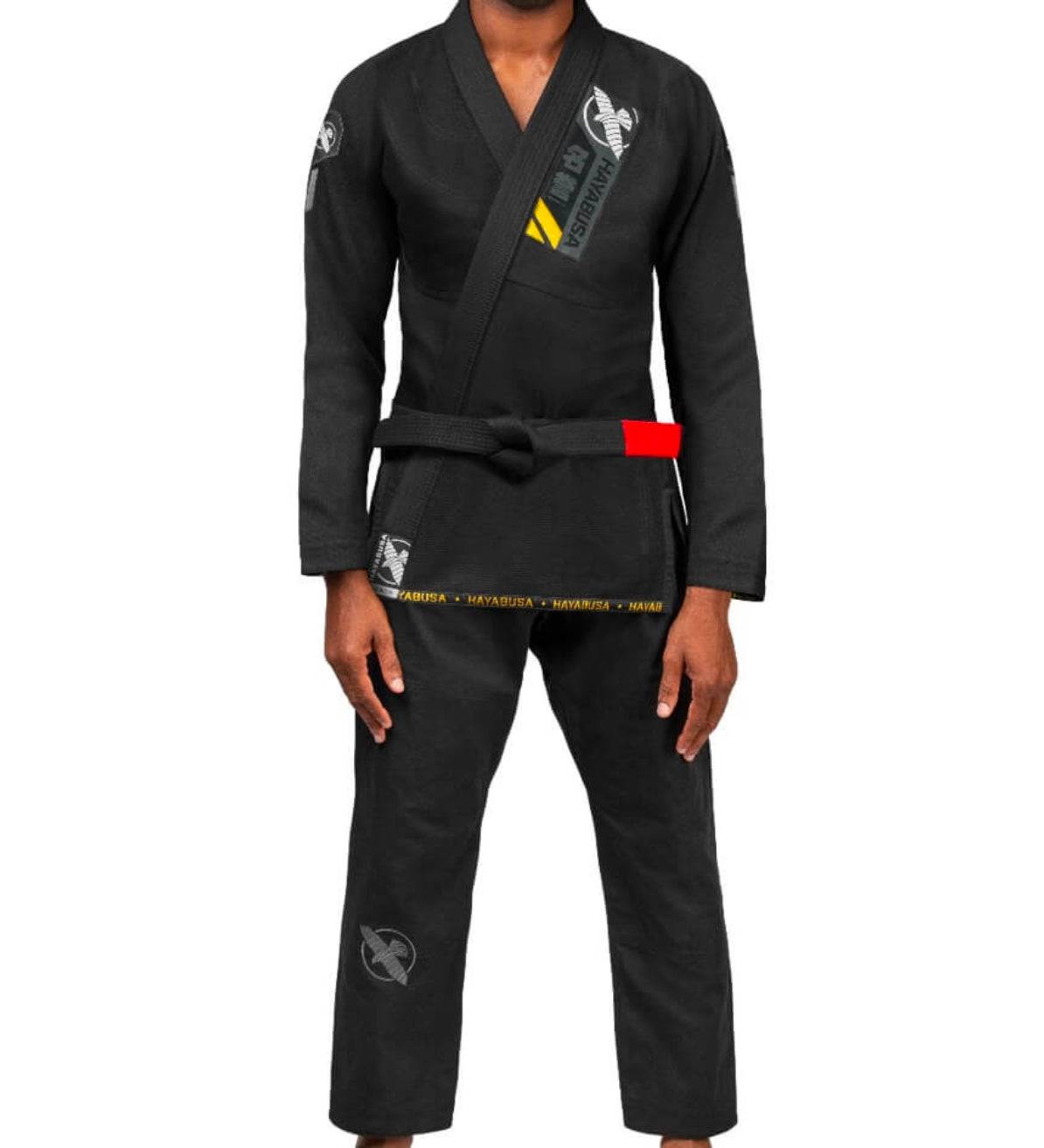 Hayabusa BJJ Gi Ascend Lightweight - Zwart - The Fight Company Deutschland