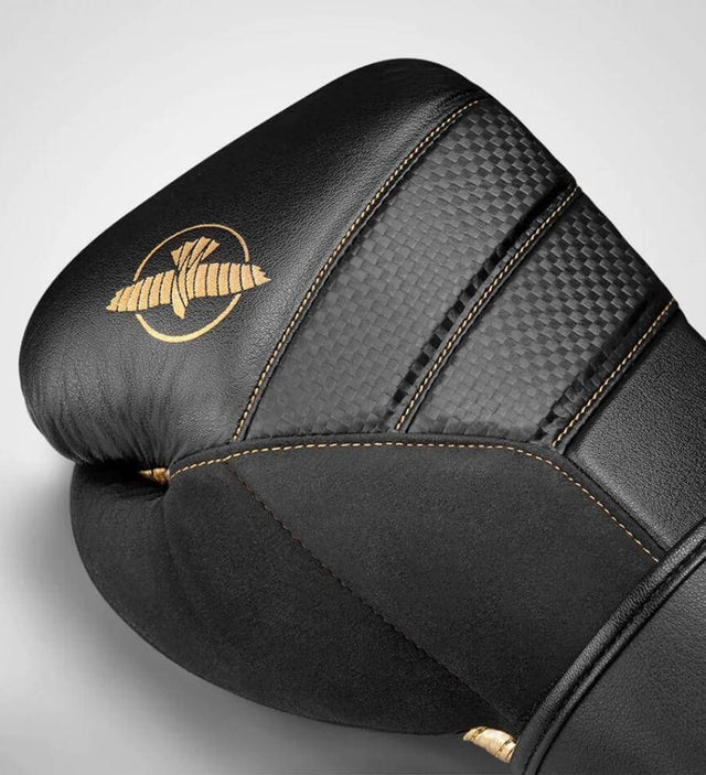 Hayabusa Boxhandschuhe T3 - Schwarz/Gold - The Fight Company Deutschland