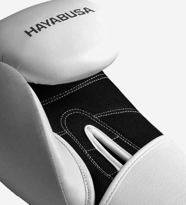 Hayabusa (Kick)Bokshandschoenen S4 Leer - Wit - The Fight Company Deutschland