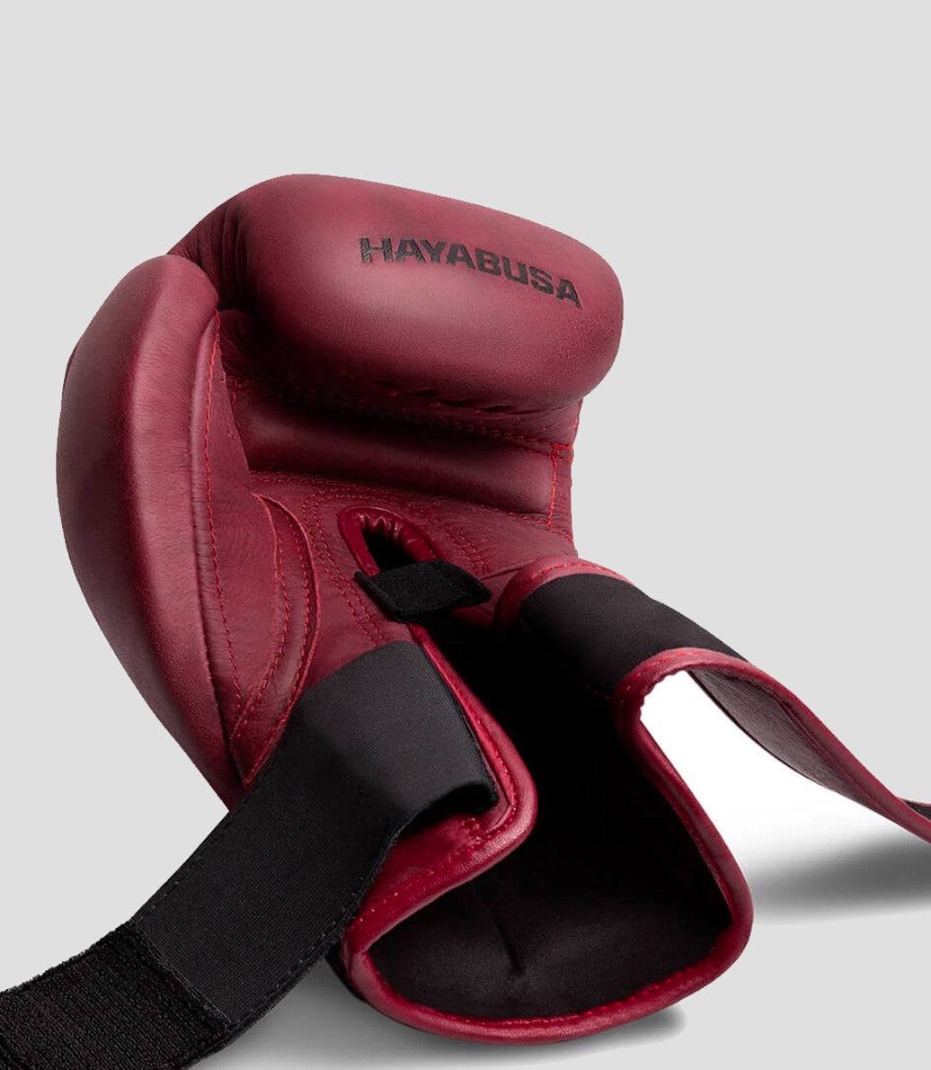 Hayabusa (Kick)Bokshandschoenen T3 LX - Bordeaux Rood - The Fight Company Deutschland