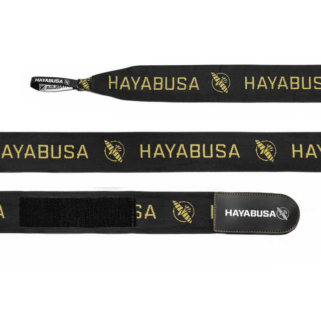 Hayabusa Boxbandagen Deluxe - Schwarz/Gold