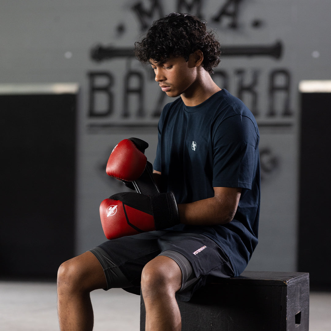 Hayabusa Boxhandschuhe E1 Kids - Rot/Schwarz