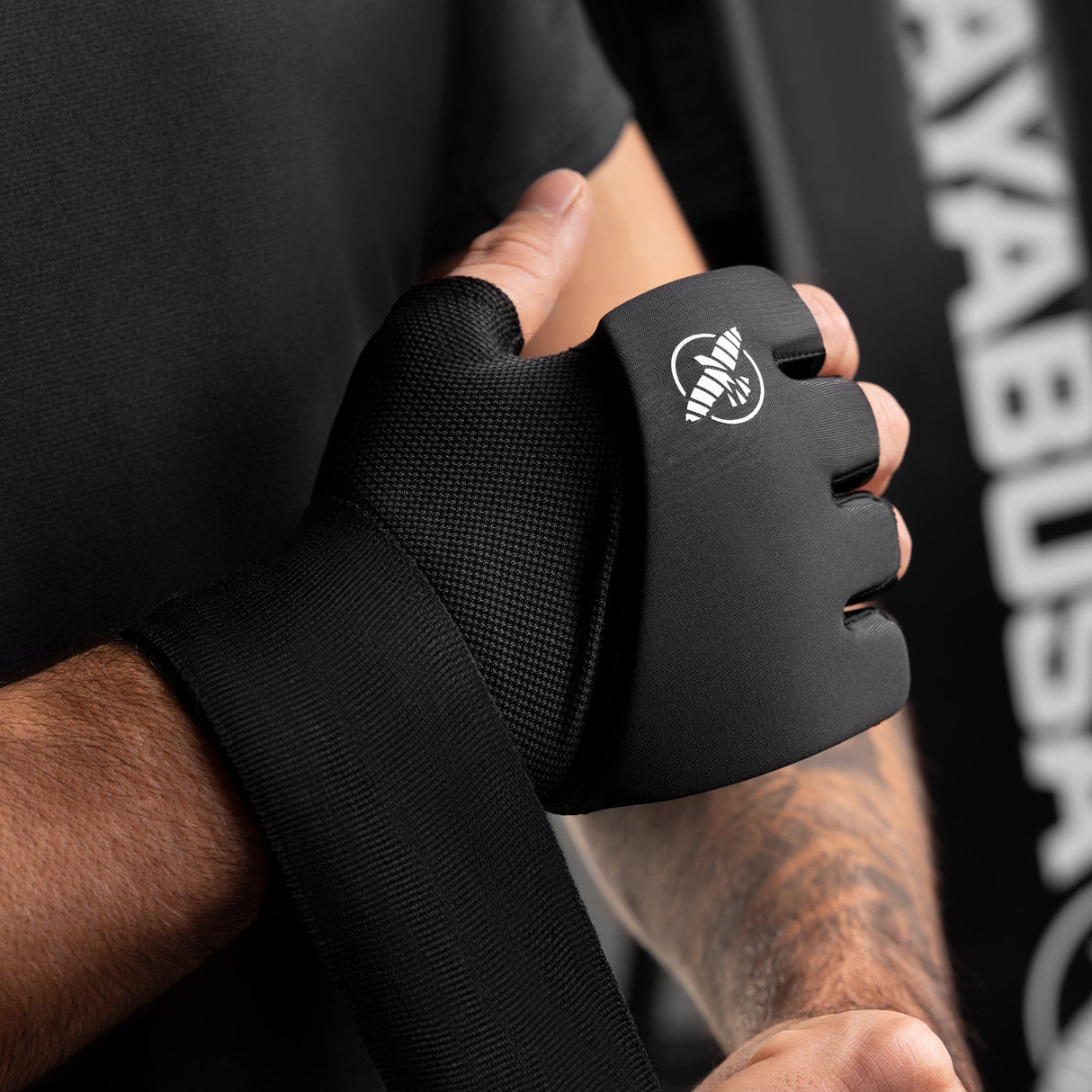Hayabusa Innenhandschuhe Elite Quick Wraps - Schwarz