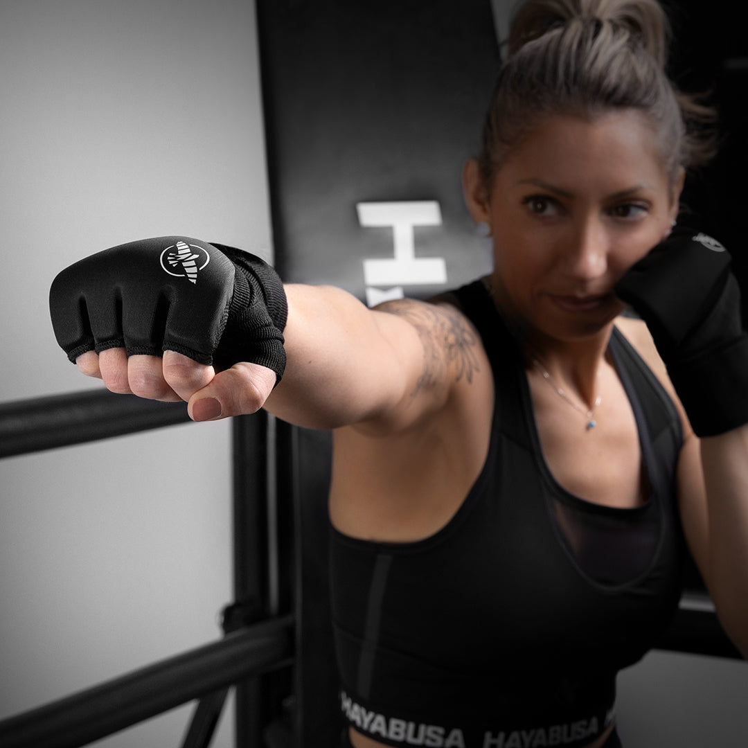 Hayabusa Innenhandschuhe Elite Quick Wraps - Schwarz