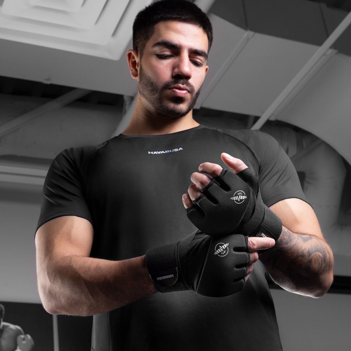 Hayabusa Innenhandschuhe Elite Quick Wraps - Schwarz