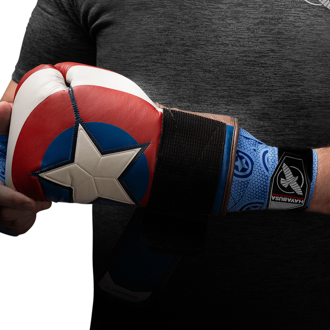 Hayabusa x Marvel Boxbandagen Elite - Captain America - Steve Rogers