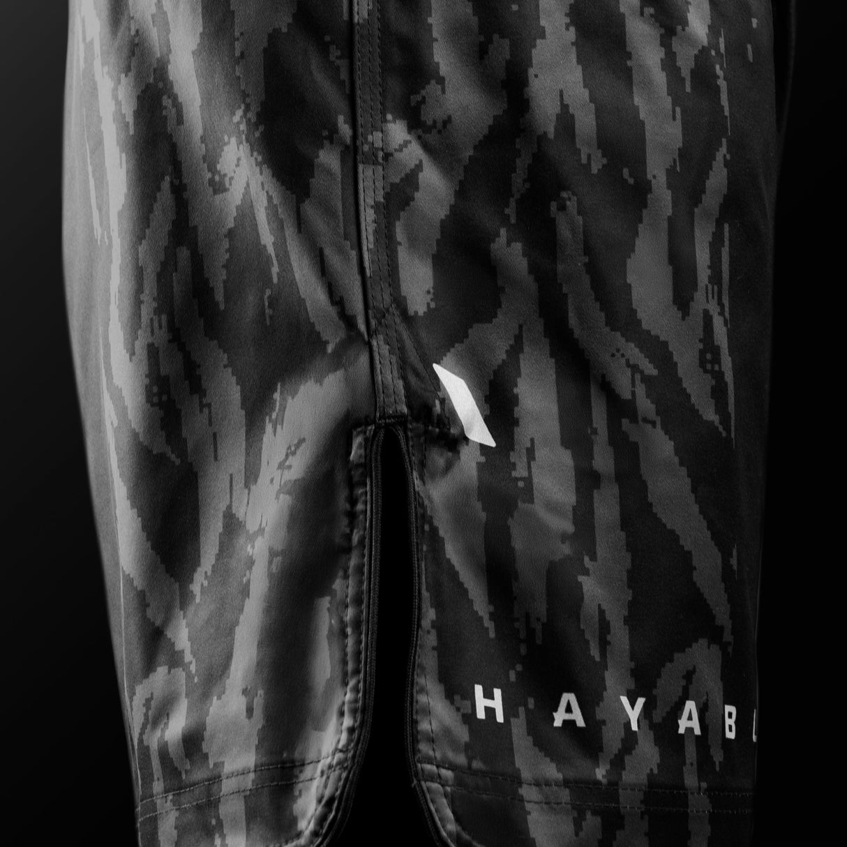 Hayabusa MMA-Shorts Apex Lang - Carbon-Schwarz