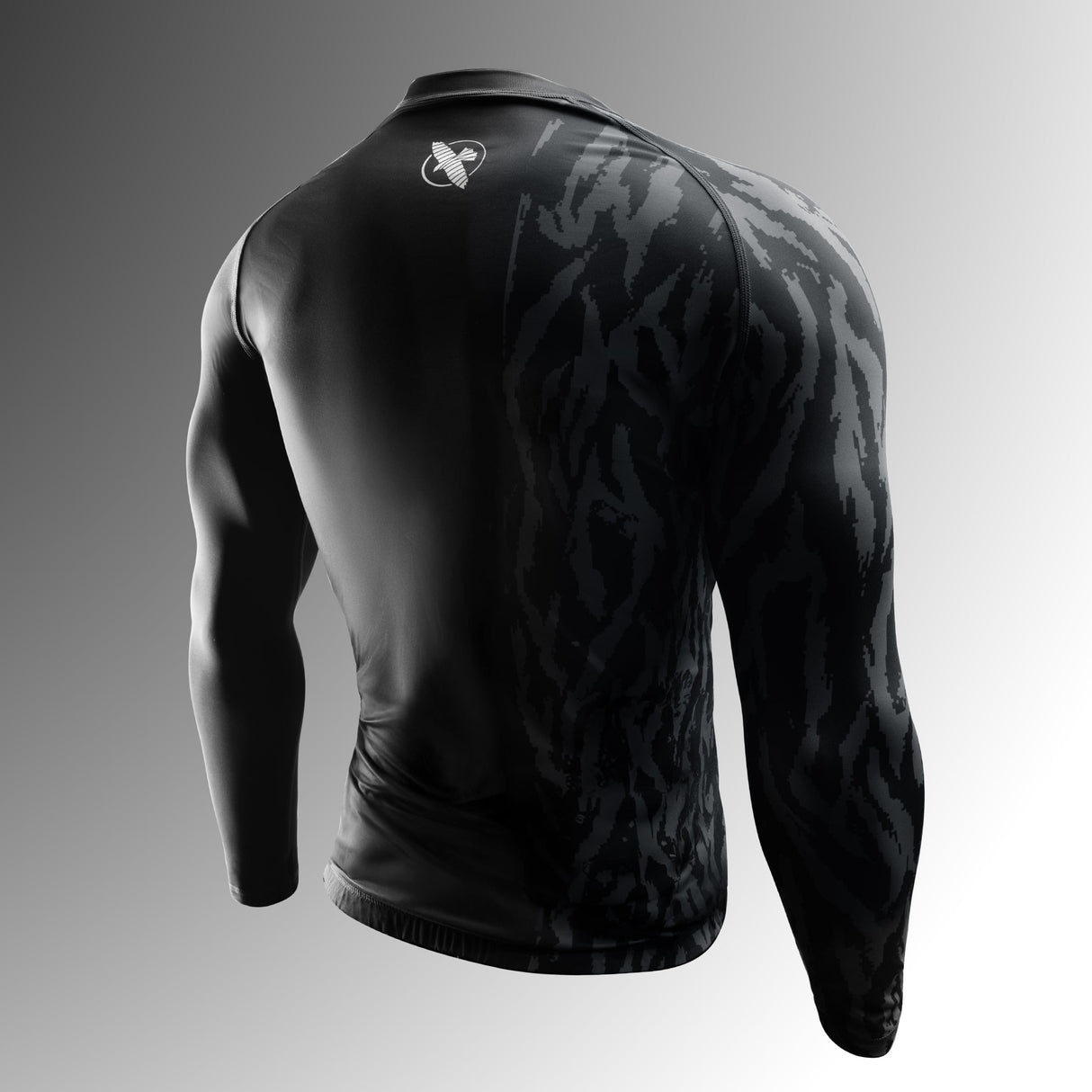 Hayabusa Rashguard Apex Lange Mouwen - Carbon Zwart