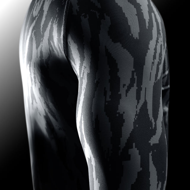 Hayabusa Rashguard Apex Langarm - Carbon-Schwarz