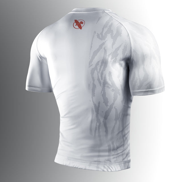 Hayabusa Rashguard Apex Kurzarm - Off-White