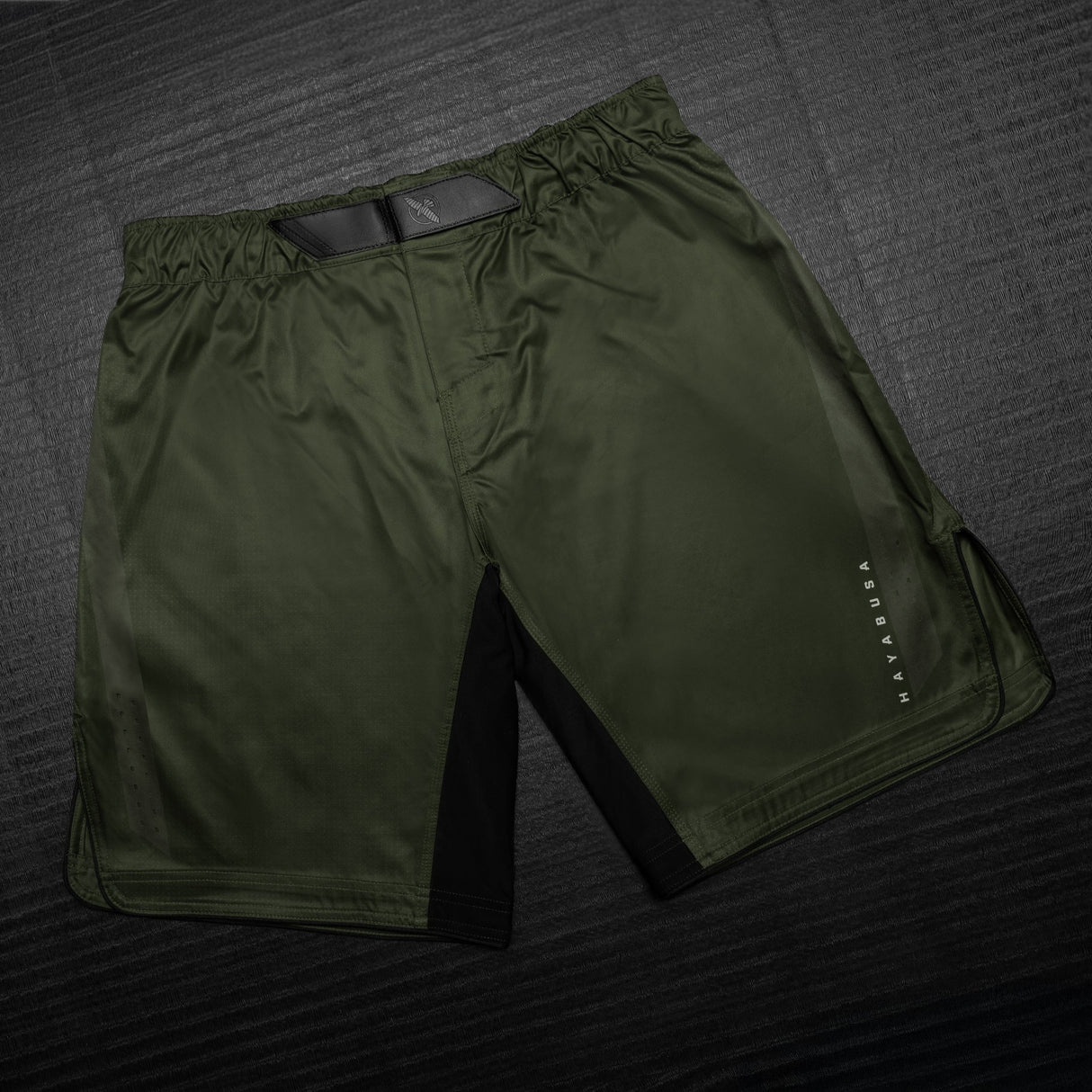Hayabusa MMA-Shorts Core Lang - Dunkelgrün