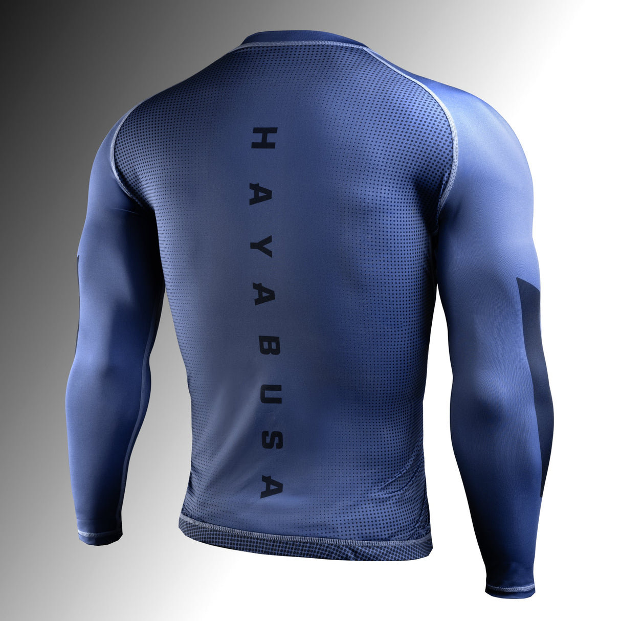 Hayabusa Rashguard Core Langarm - Blau