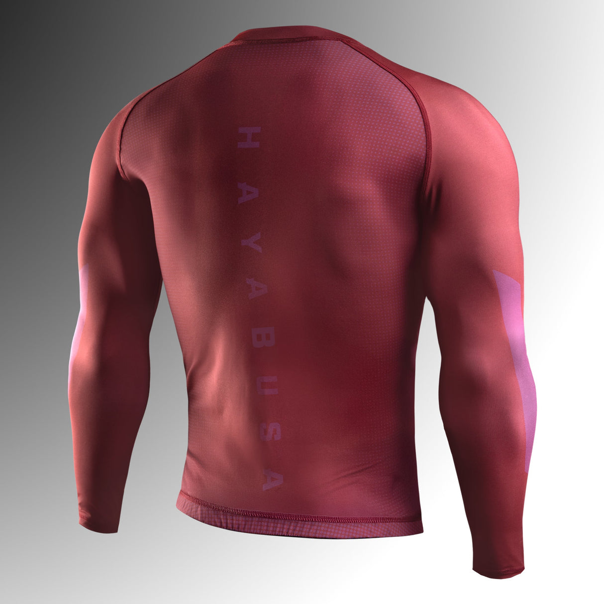 Hayabusa Rashguard Core Langarm - Rot